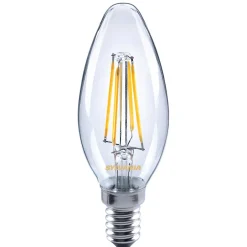 LED-filament-mignonpære E14 ToLEDo Filament 4,5W 827 klar