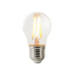 LED-filamentpære E27 G45 4,7W 600lm CCT, dimbar