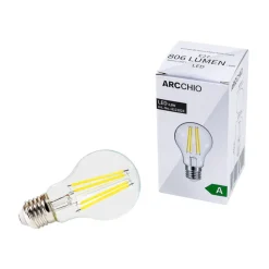 LED-filamentpære E27 5W, 3 000 K 1060 lumen 10stk