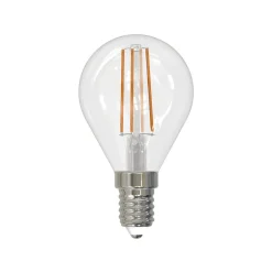LED-filamentpære E14 4W 2 700 K dråper dimbar 3stk