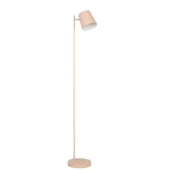 LED-gulvlampe Blake, sand, metall, dimbar