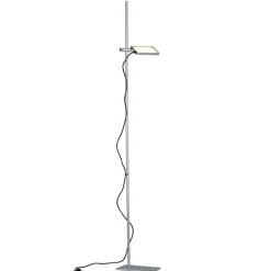 LED-gulvlampe Book, grå