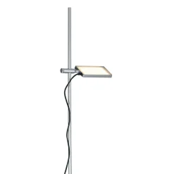 LED-gulvlampe Book, grå