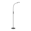 LED-gulvlampe Office Remote, svart, dimbar, CCT