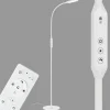 LED-gulvlampe Office Remote, fjernkontroll, hvit