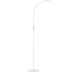 LED-gulvlampe Office Remote, fjernkontroll, hvit