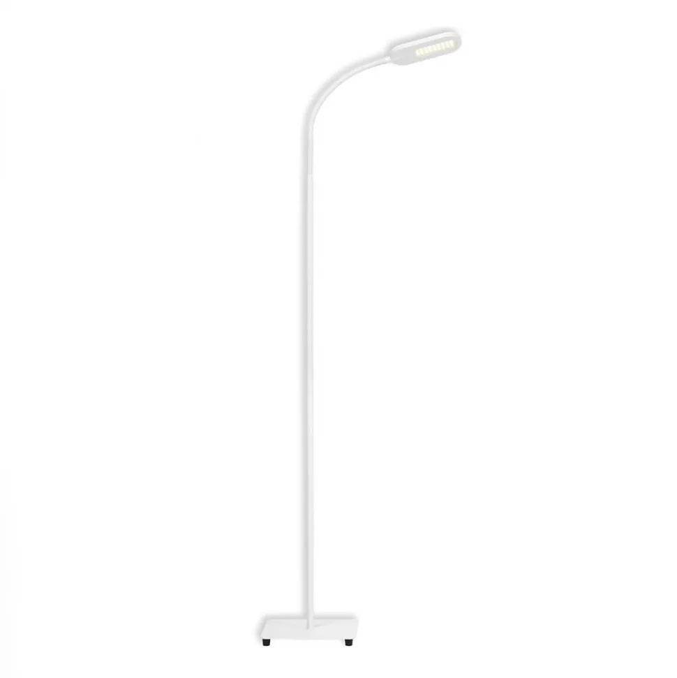 LED-gulvlampe Office Step, hvit, dimbar, CCT