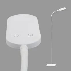 LED-gulvlampe Office Step, hvit, dimbar, CCT