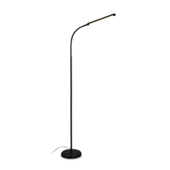 LED-gulvlampe Pivaz Justerbar touchdim svart