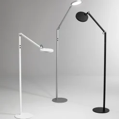 LED-gulvlampe Regina, 1 lyskilde, aluminium