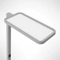 LED-gulvlampe til kontor Nelus Neo, dimmer/sensor