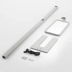 LED-gulvlampe til kontor Nelus Neo, dimmer/sensor