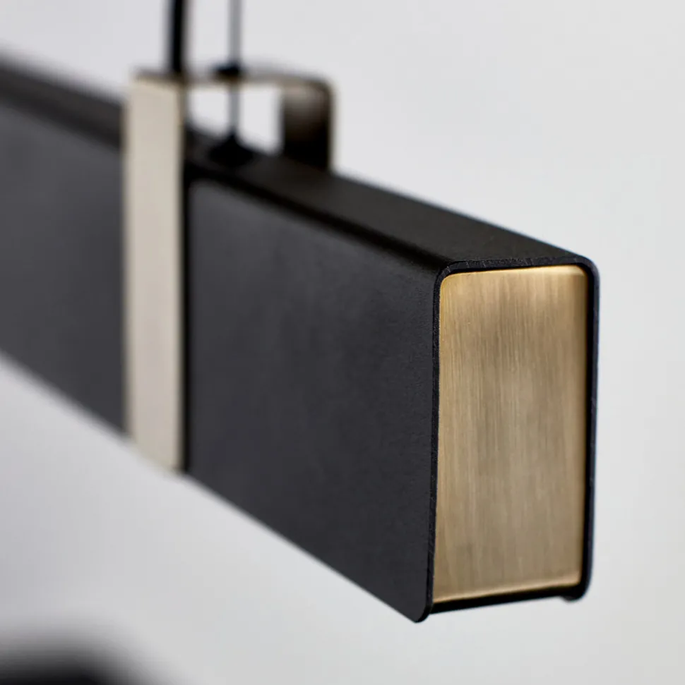 LED-hengelampe Lilt svart