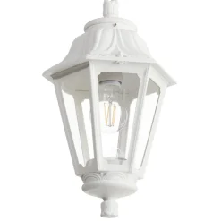 LED-hengelampen Sichem Anna 6W 2 700 K hvit/klar