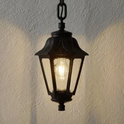 LED-hengelampen Sichem Anna 6W 2 700 K svart/klar