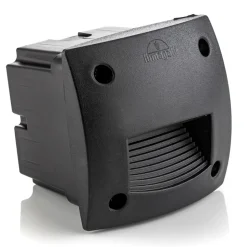 LED-innbyggingslampe Leti 100 Square-ST svart CCT