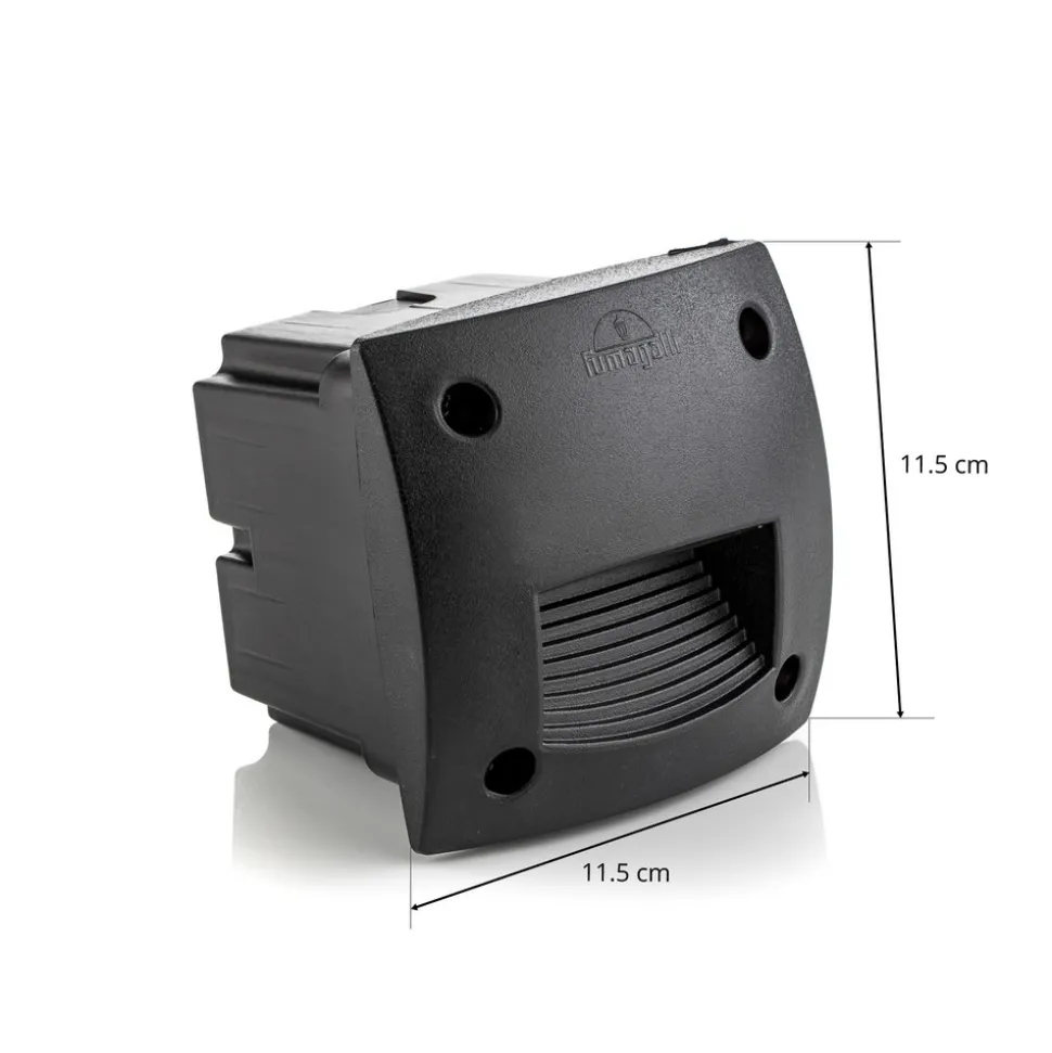 LED-innbyggingslampe Leti 100 Square-ST svart CCT