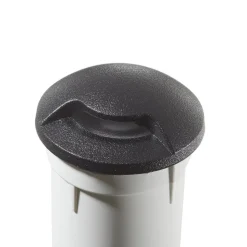 LED-innfellingslampe Aldo 1L svart/klar 3 000 K