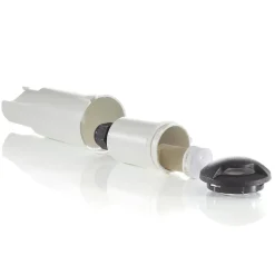 LED-innfellingslampe Aldo 1L svart/klar 3 000 K