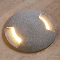 LED-innfellingslampe gulv Ceci 120-2L grå CCT