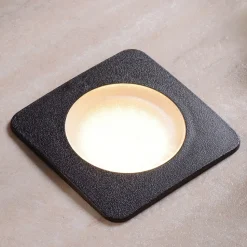 LED-innfellingslampe gulv Ceci 120-SQ svart CCT