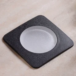 LED-innfellingslampe gulv Ceci 120-SQ svart CCT