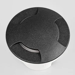 LED-innfellingslampe gulv Ceci 120-3L svart CCT