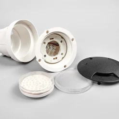 LED-innfellingslampe gulv Ceci 120-3L svart CCT