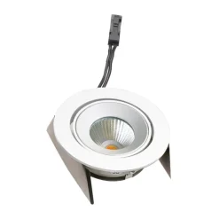 LED-innfellingslampe SR 68 43° dim-til-varm, hvit