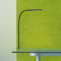 LED-klemmelampe Servo, dimbar, CCT, svart