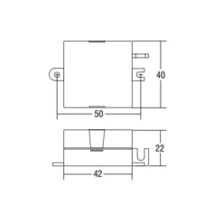 LED-konverter, 6W, 250mA CC, 230VAC til 2–23VDC