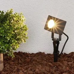 LED-lampe med jordspyd Jiada