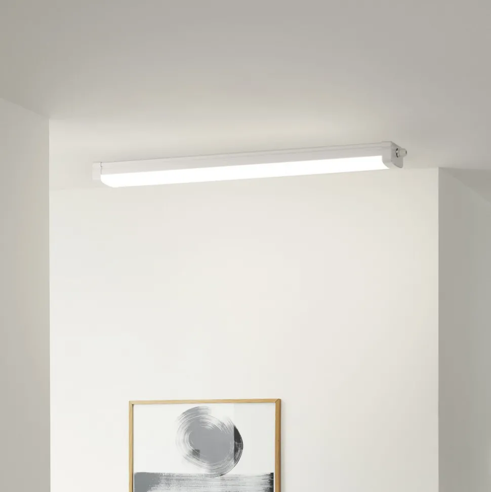 LED-lyslist Burbank IP65 plast, 90 cm, 4 000K
