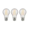 LED-lyspære Filament matt E2 A60 3,8W 3000K 806lm 3er