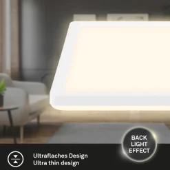 LED-panel 7556 Justerbar lysfarge 29 x 29 cm