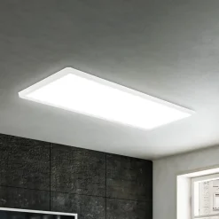 LED-panel for utenpåliggende montering Slim 58x20cm av/på 4000K hvit