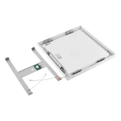 LED-panel PRO OFFICE SANO, 63 x 63 cm, dimbar, hvit, metall CCT