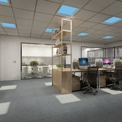 LED-panel Sky Window 60x60 cm med monteringsramme