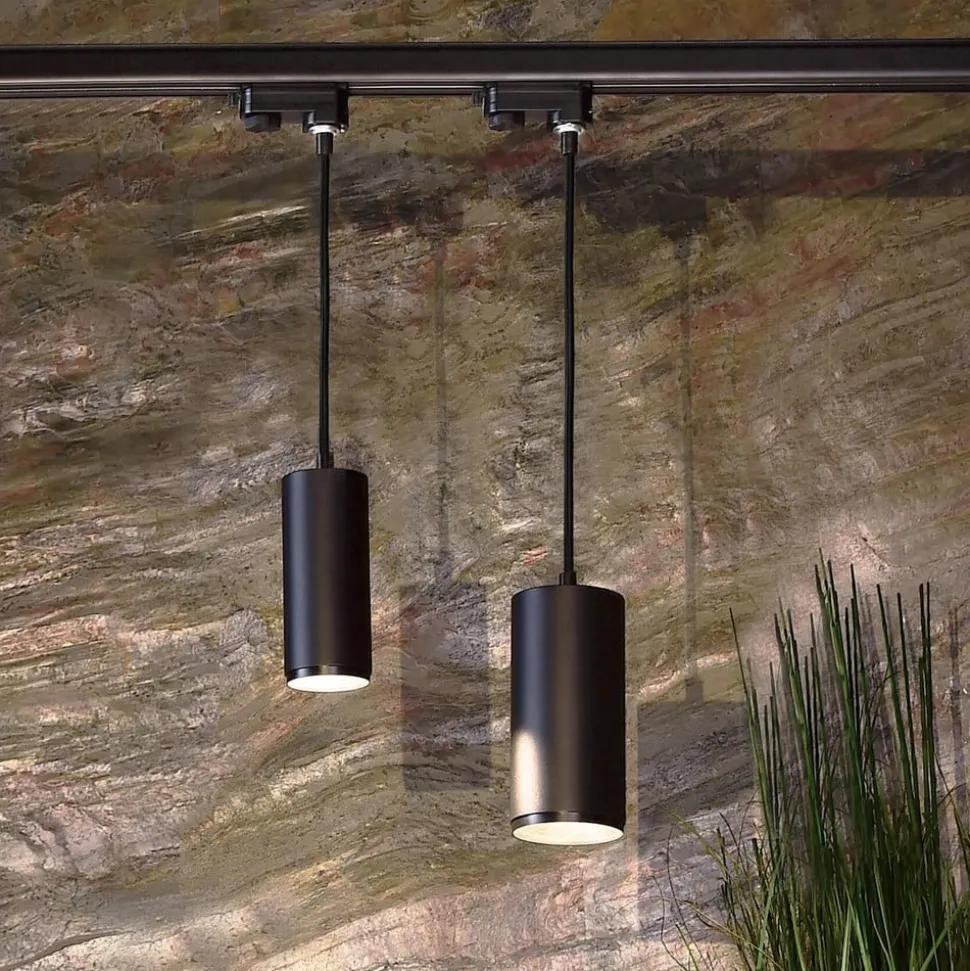 LED-pendellampe Lucea 3-krets 15W svart