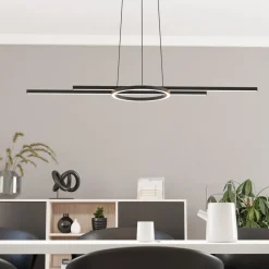 LED-pendellampe Zillerio-Z svart ZigBee CCT dim