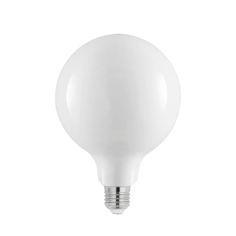 LED-pære E27 6 W G125 2 700 K globe, dimbar, opal