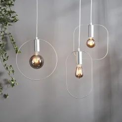 LED-pære E27 A60 Edison 2W Plain Smoke 2 100 K