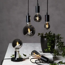 LED-pære E27 A60 Edison 2W Plain Smoke 2 100 K