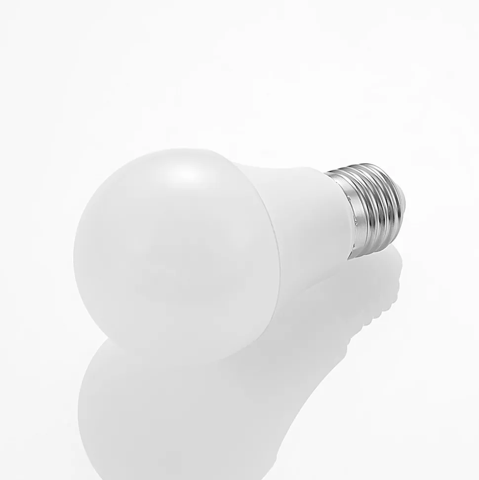 LED-pære E27 A60 9,5W 3 000 K opal 10 stk