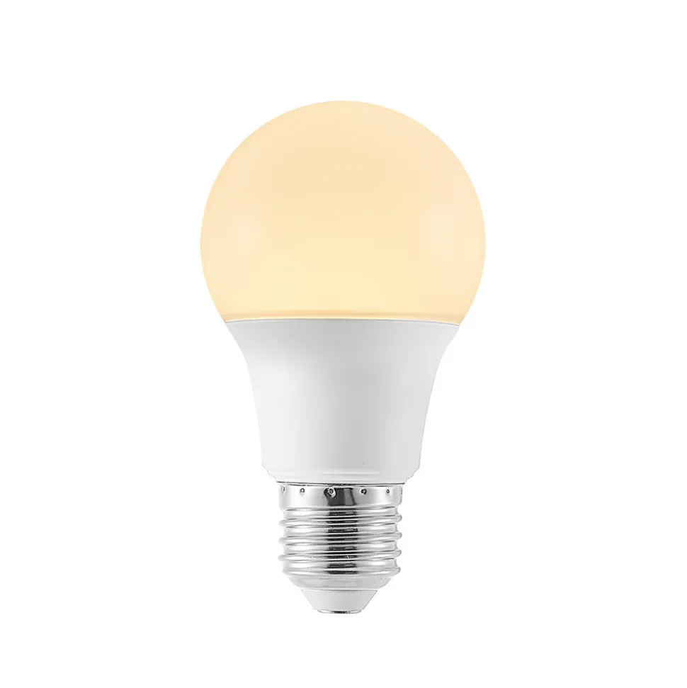 LED-pære E27 A60 4,9W 3 000 K opal 10 stk