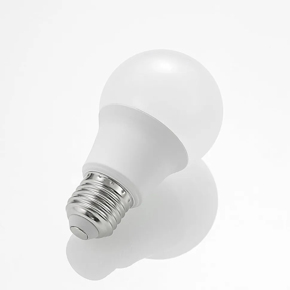 LED-pære E27 A60 4,9W 3 000 K opal 10 stk