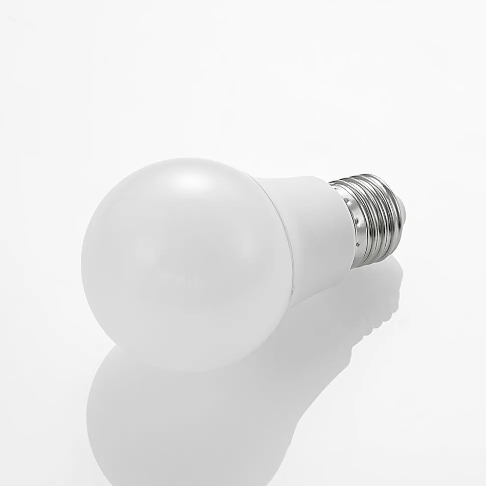 LED-pære E27 A60 4,9W 3 000 K opal 10 stk