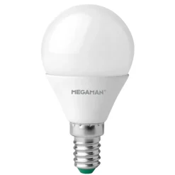 LED-pære E14 dråpe 4,9W, opal, varmhvit