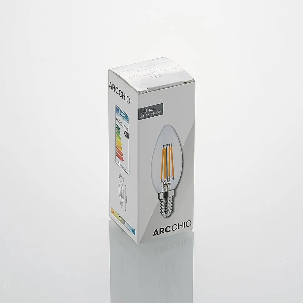 LED-pære E14 filament 4W 2 700K 3-step-dimmer