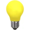 LED-pære E27 for lyslenker, bruddsikker, gul